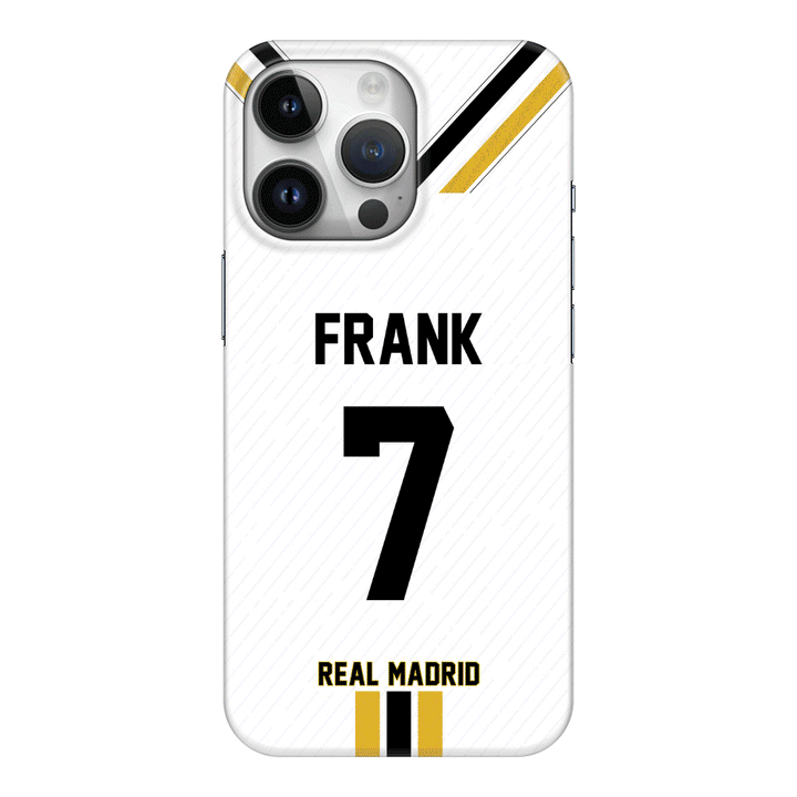 Apple iPhone 15 Pro / Clear Classic Personalized Football Clubs Jersey Phone Case Custom Name & Number - Stylizedd.com