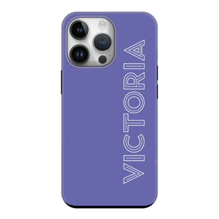 Apple iPhone 15 Pro / Tough Pro Personalized Name, Custom Phone Case - Stylizedd.com