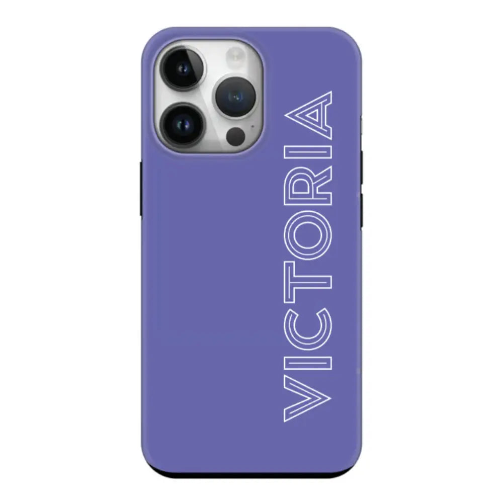 Apple iPhone 15 Pro / Tough Pro Personalized Name, Custom Phone Case - Stylizedd.com