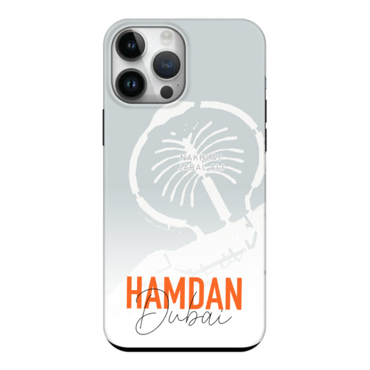 Apple iPhone 15 Pro / Snap Classic Personalized Location Map & Name, Phone Case - Stylizedd.com