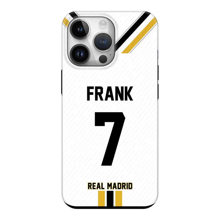 Apple iPhone 15 Pro / Snap Classic Personalized Football Clubs Jersey Phone Case Custom Name & Number - Stylizedd.com