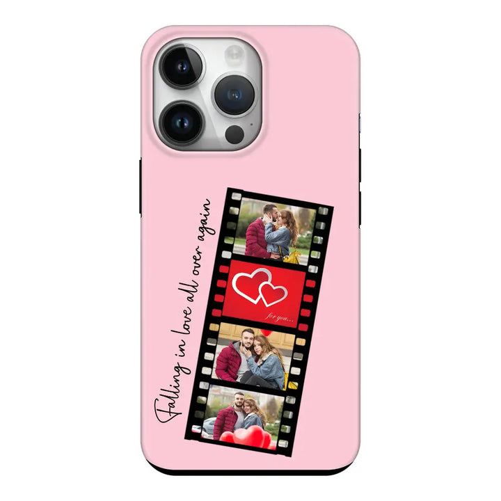 Apple iPhone 15 Pro / Tough Pro Custom Valentine Photo Film Strips, Phone Case - Stylizedd.com