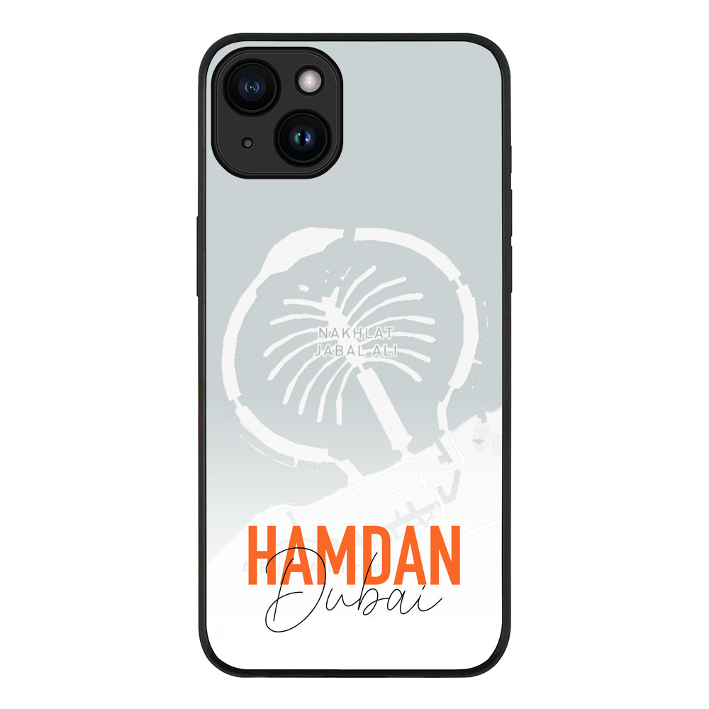 Apple iPhone 15 / Tough Pro Personalized Location Map & Name, Phone Case - Stylizedd.com