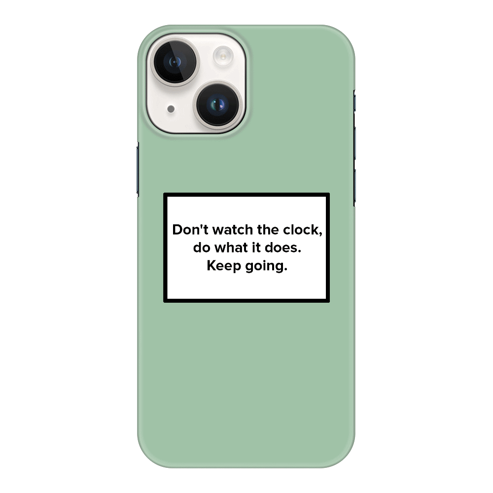 Apple iPhone 15 / Clear Classic Custom Quote Text Box, Phone case - Stylizedd.com
