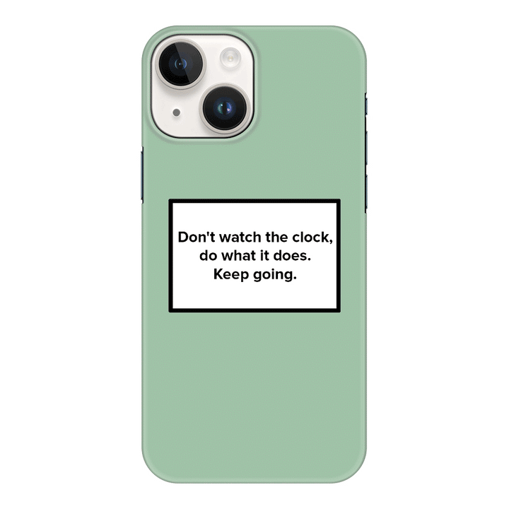 Apple iPhone 15 / Clear Classic Custom Quote Text Box, Phone case - Stylizedd.com