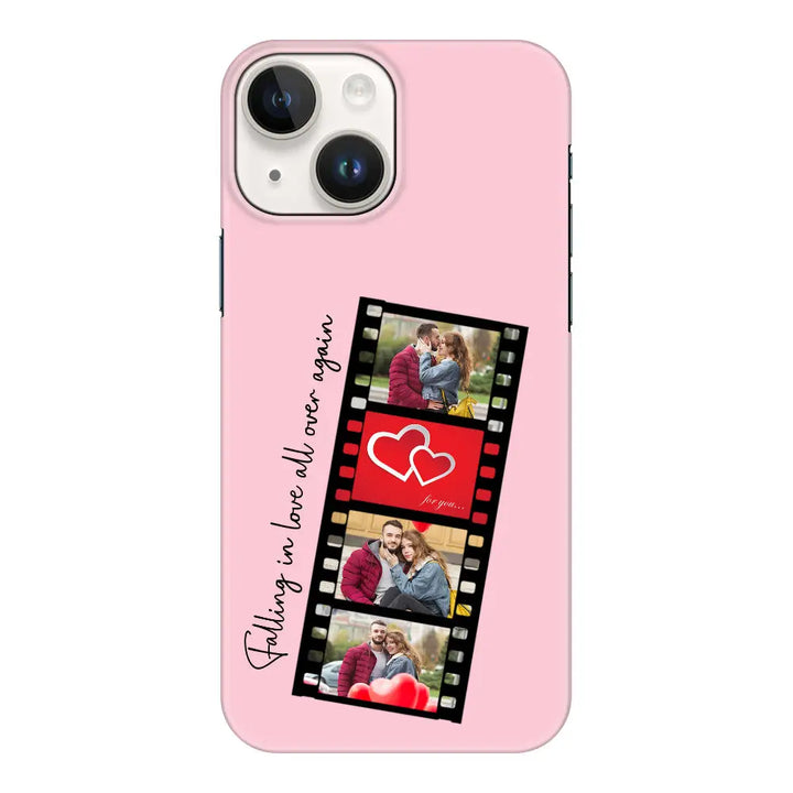 Apple iPhone 15 / Snap Classic Custom Valentine Photo Film Strips, Phone Case - Stylizedd.com