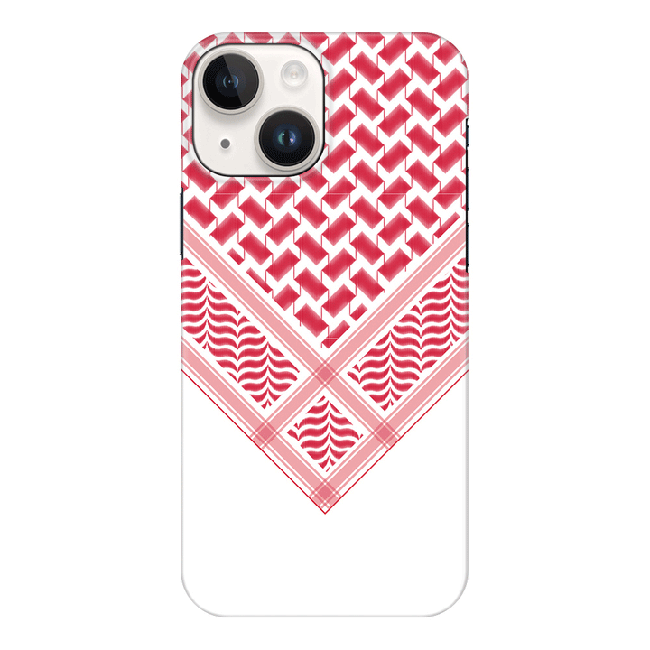Apple iPhone 15 / Clear Classic Custom Arab Shemagh, Phone Case - Stylizedd.com