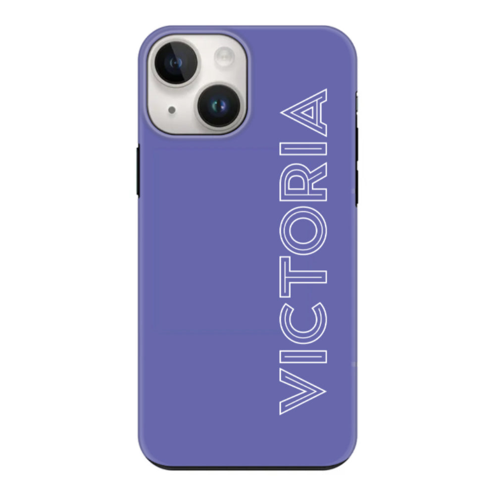 Apple iPhone 15 / Tough Pro Personalized Name, Custom Phone Case - Stylizedd.com