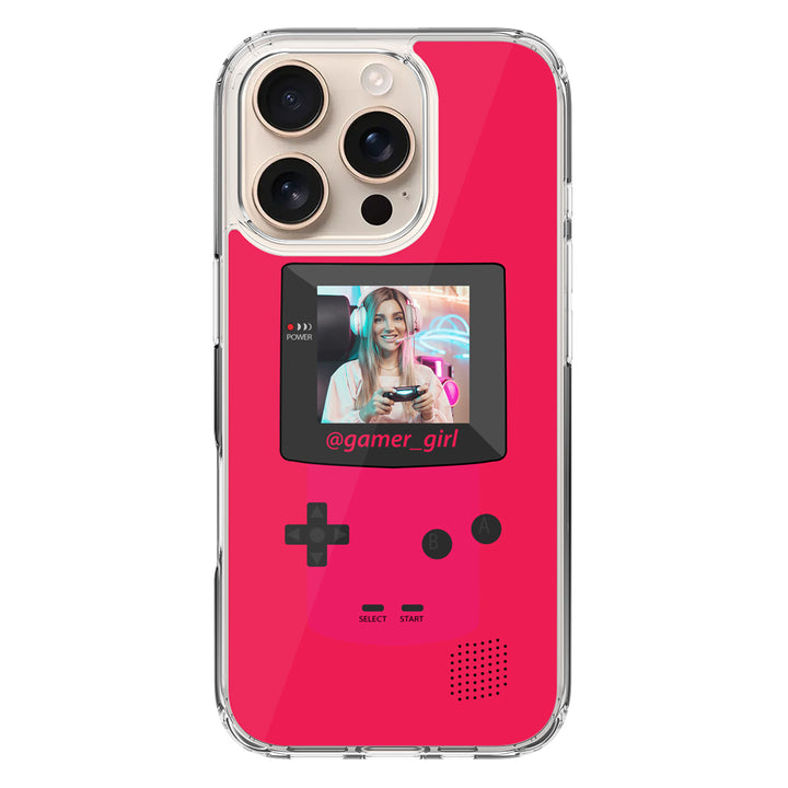Apple iPhone 16 Pro / Clear MagSafe Customized Retro Game Console, Phone case - Stylizedd.com