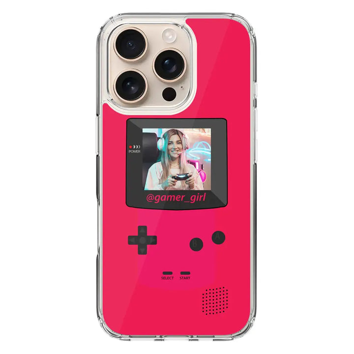 Apple iPhone 16 Pro / Clear Classic Customized Retro Game Console, Phone case - Stylizedd.com