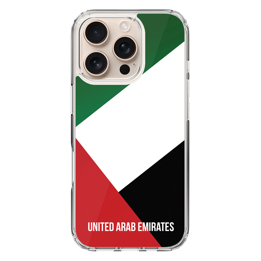 Apple iPhone 16 Pro / Clear MagSafe Personalized UAE United Arab Emirates, Phone Case - Stylizedd.com
