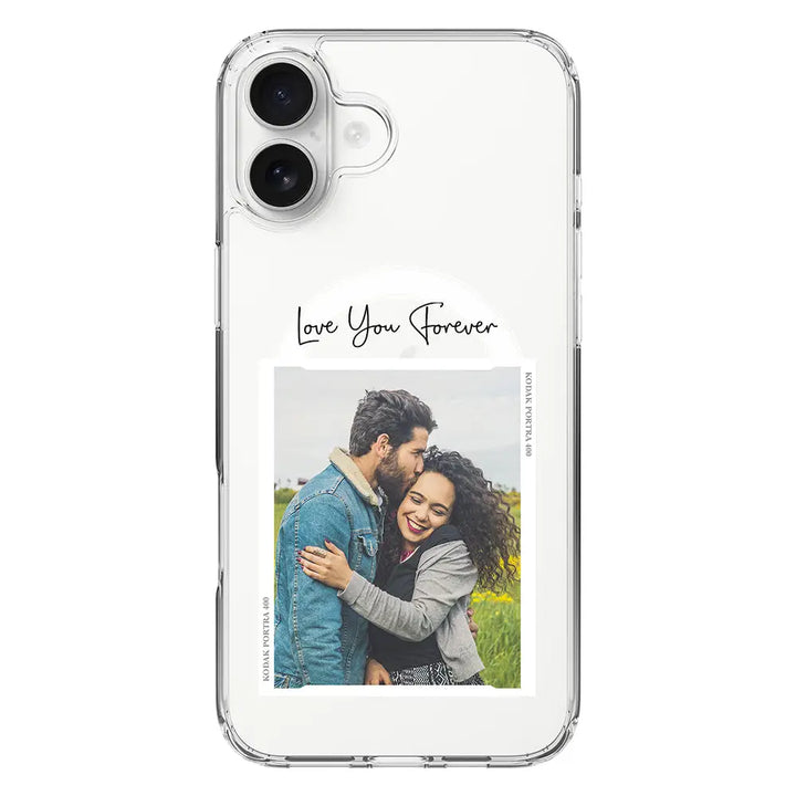 Apple iPhone 16 Plus / Clear MagSafe Custom Memory Photo, Phone Case - Stylizedd.com