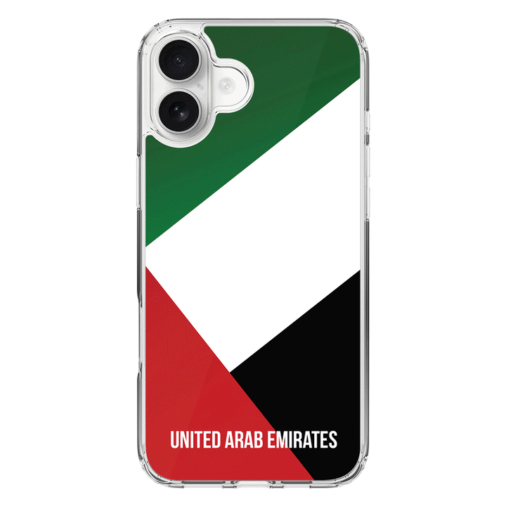 Apple iPhone 16 Plus / Clear MagSafe Personalized UAE United Arab Emirates, Phone Case - Stylizedd.com