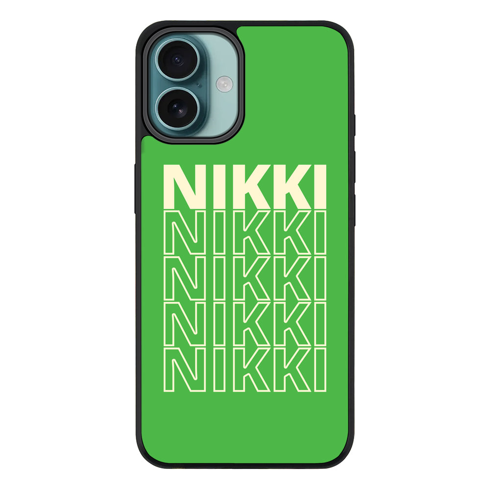 Apple iPhone 16 Plus / Rugged MagSafe Repeated Monogram Phone Case - Stylizedd.com