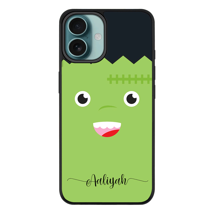 Apple iPhone 16 Plus / Rugged MagSafe Personalized Text Cute Monsters, Phone Case - Stylizedd.com