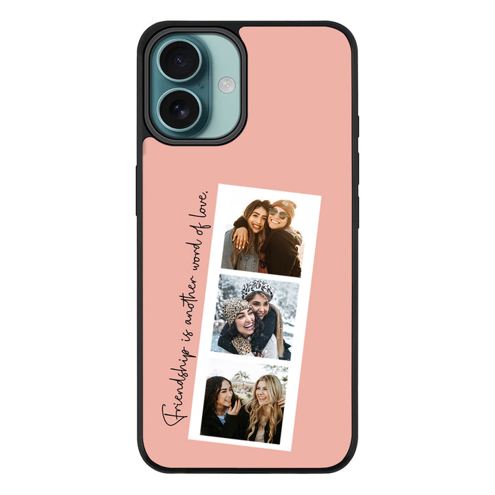 Apple iPhone 16 Plus / Rugged MagSafe Custom Photo Strip Polaroid Style, Phone Case - Stylizedd.com