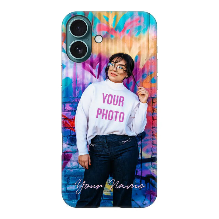 Apple iPhone 16 Plus / Snap Classic Custom Photo, My Style Phone Case - Stylizedd.com