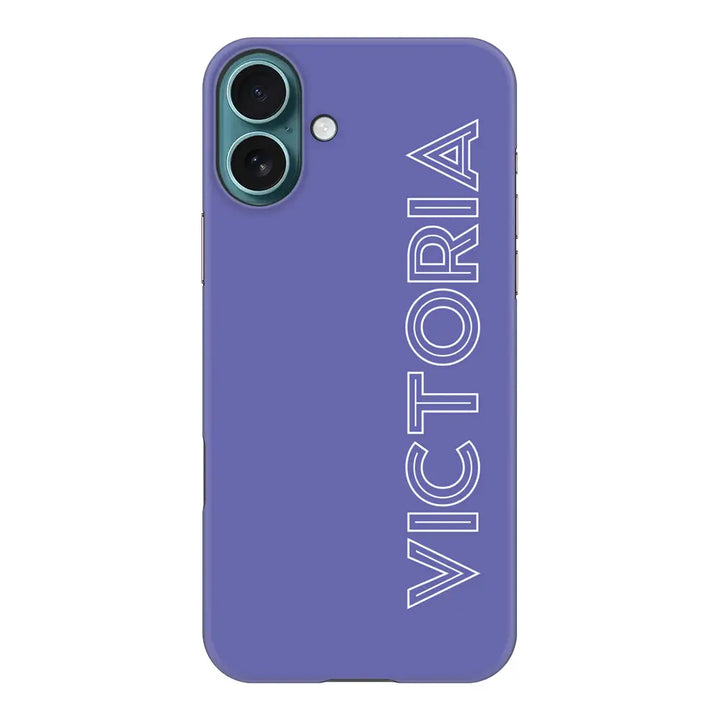 Apple iPhone 16 Plus / Snap Classic Personalized Name, Custom Phone Case - Stylizedd.com