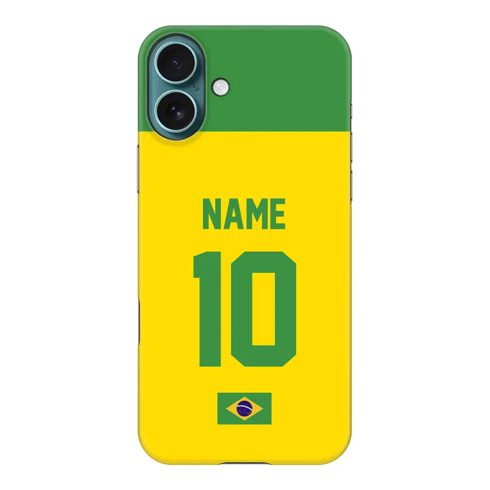 Apple iPhone 16 Plus / Snap Classic Personalized Football Jersey Phone Case Custom Name & Number - Stylizedd.com