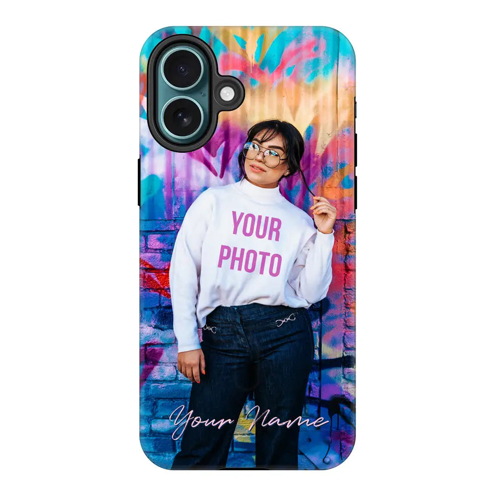 Apple iPhone 16 Plus / Tough Pro Custom Photo, My Style Phone Case - Stylizedd.com