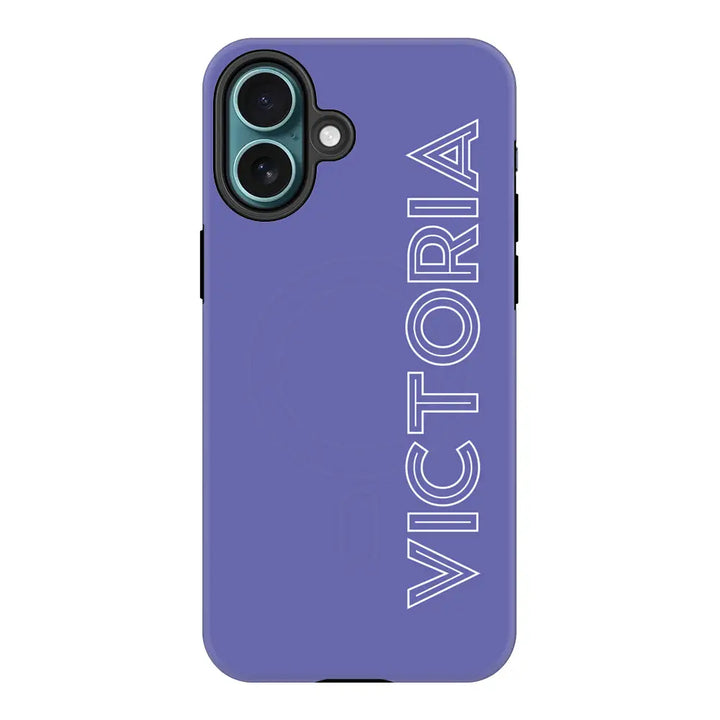 Apple iPhone 16 Plus / Tough Pro Personalized Name, Custom Phone Case - Stylizedd.com