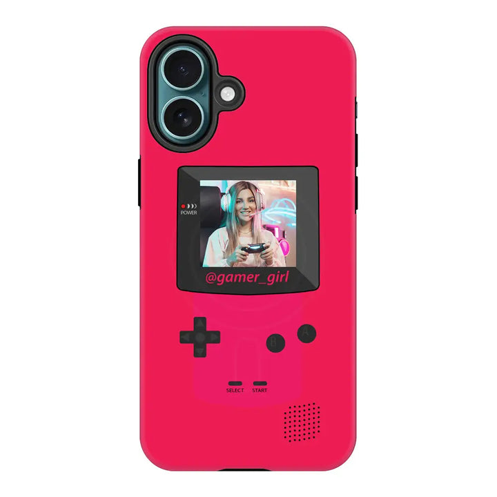 Apple iPhone 16 Plus / Tough Pro Customized Retro Game Console, Phone case - Stylizedd.com