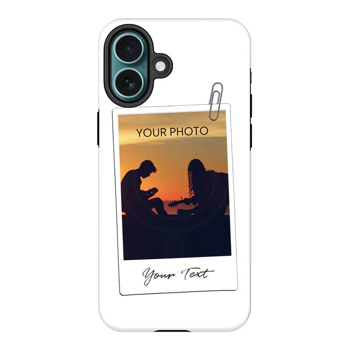 Apple iPhone 16 Plus / Tough Pro Polaroid Photo Phone Case - Stylizedd.com