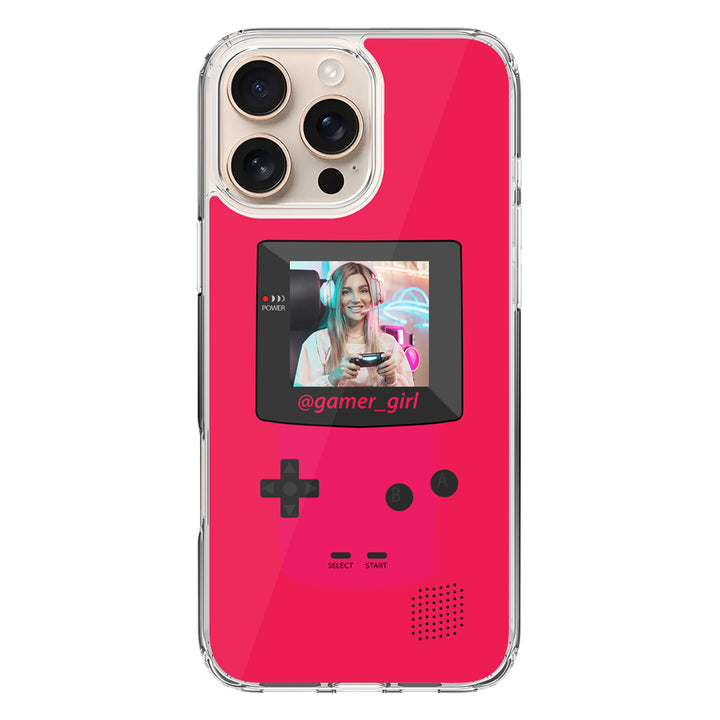 Apple iPhone 16 Pro Max / Clear MagSafe Customized Retro Game Console, Phone case - Stylizedd.com