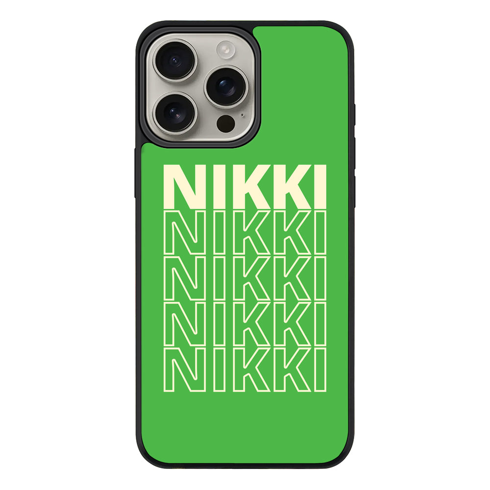 Apple iPhone 16 Pro Max / Rugged MagSafe Repeated Monogram Phone Case - Stylizedd.com
