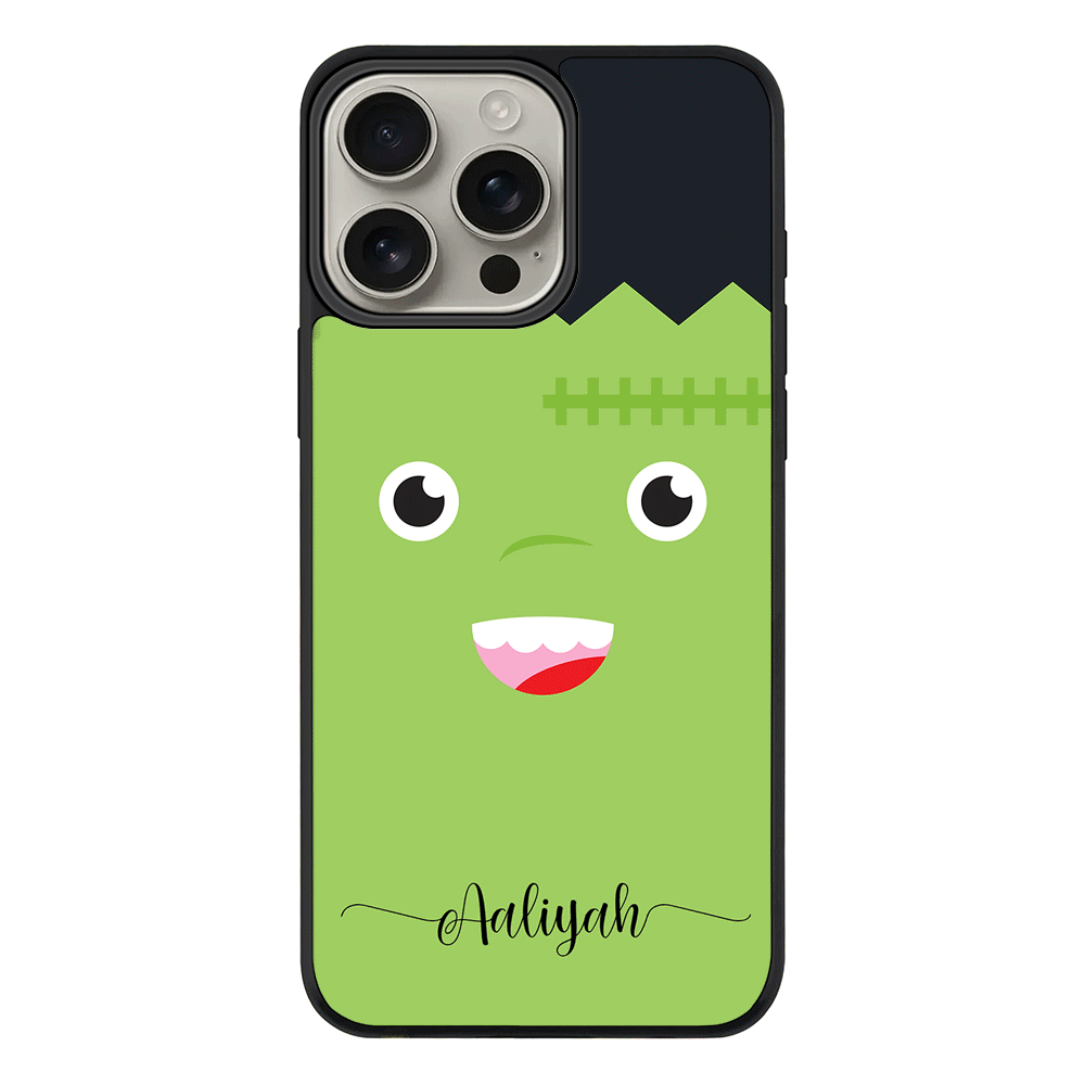 Apple iPhone 16 Pro Max / Rugged MagSafe Personalized Text Cute Monsters, Phone Case - Stylizedd.com