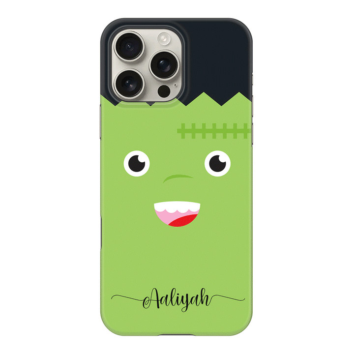 Apple iPhone 16 Pro Max / Snap MagSafe Personalized Text Cute Monsters, Phone Case - Stylizedd.com