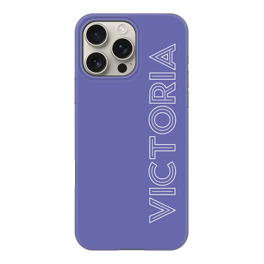 Apple iPhone 16 Pro Max / Snap Classic Personalized Name, Custom Phone Case - Stylizedd.com