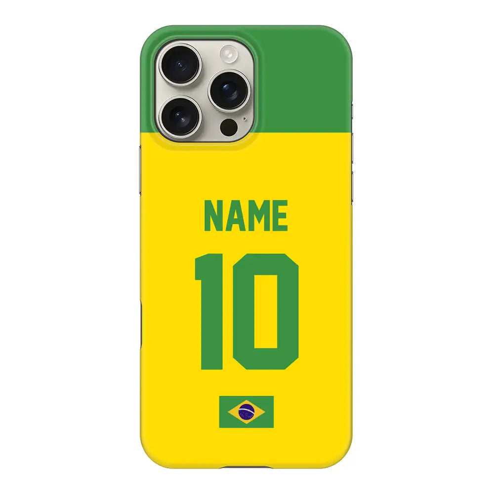 Apple iPhone 16 Pro Max / Snap Classic Personalized Football Jersey Phone Case Custom Name & Number - Stylizedd.com