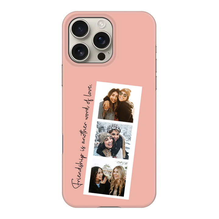 Apple iPhone 16 Pro Max / Snap MagSafe Custom Photo Strip Polaroid Style, Phone Case - Stylizedd.com