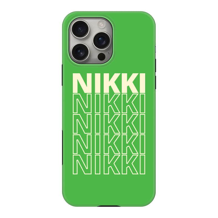 Apple iPhone 16 Pro Max / Tough MagSafe Repeated Monogram Phone Case - Stylizedd.com