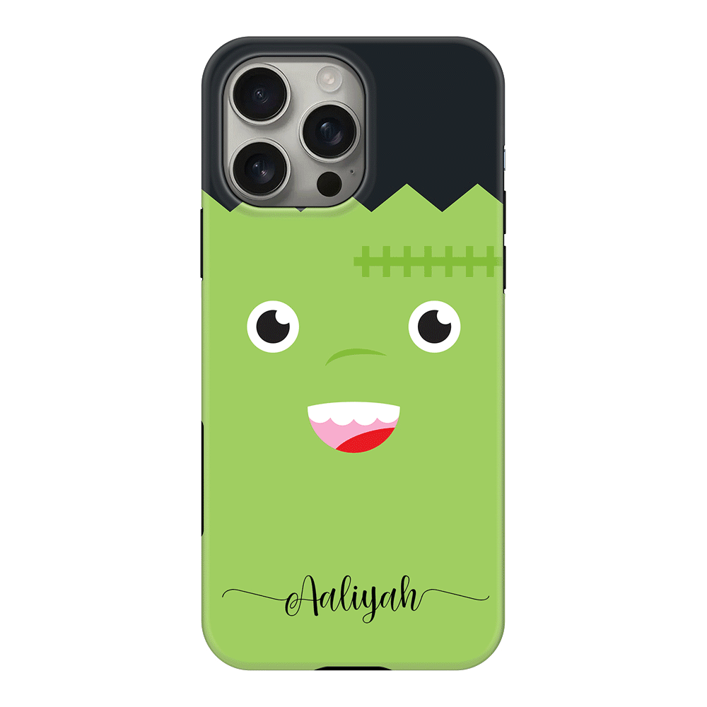 Apple iPhone 16 Pro Max / Tough MagSafe Personalized Text Cute Monsters, Phone Case - Stylizedd.com