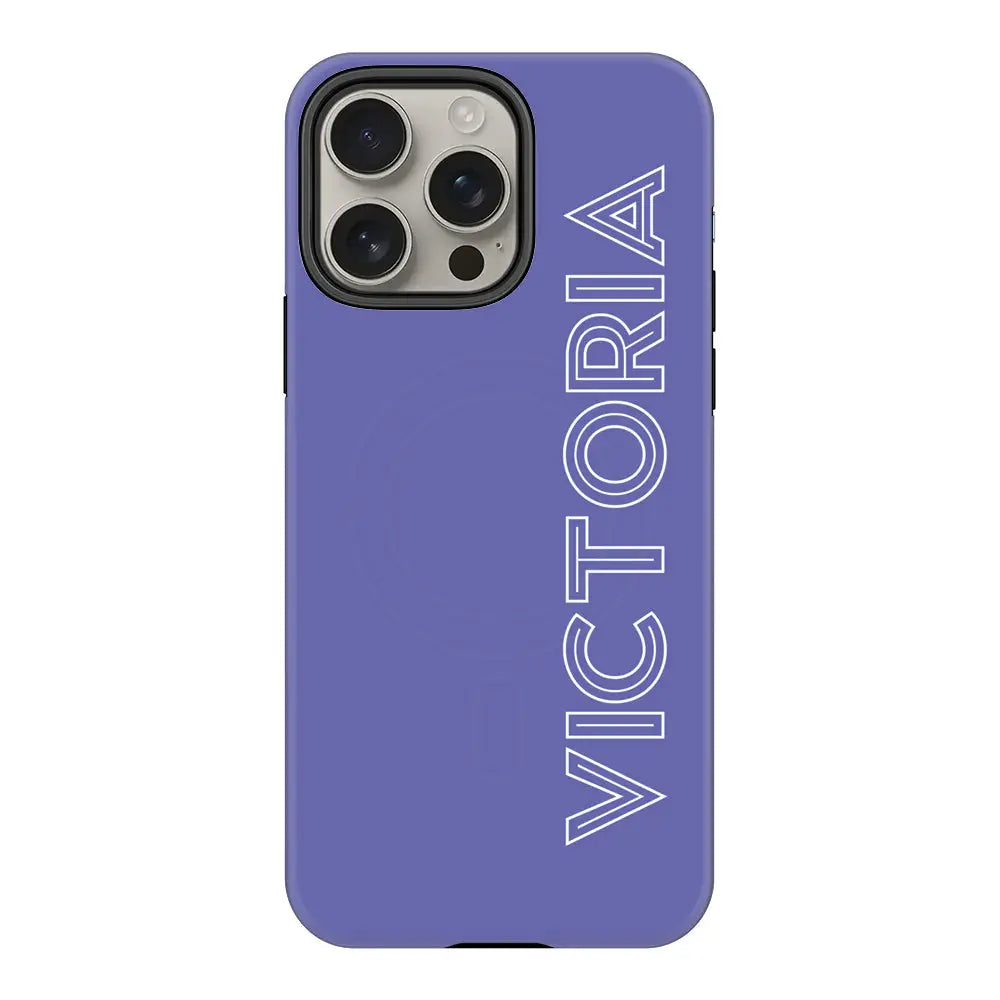 Apple iPhone 16 Pro Max / Tough Pro Personalized Name, Custom Phone Case - Stylizedd.com