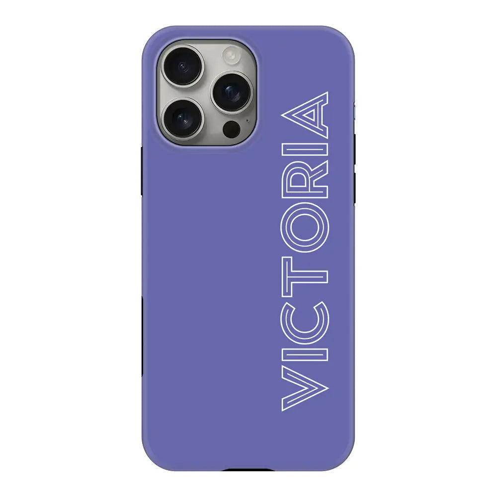 Personalized Name Custom Phone Case - Apple iPhone 16 Pro Max / Tough MagSafe - Stylizedd
