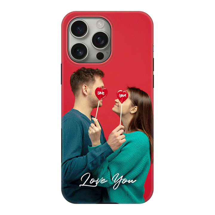 Apple iPhone 16 Pro Max / Tough MagSafe Custom Photo Valentine, Phone Case - Stylizedd.com