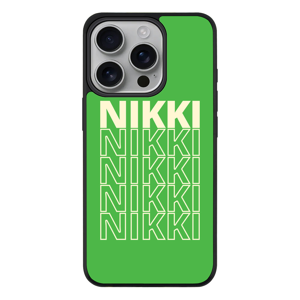 Apple iPhone 16 Pro / Rugged MagSafe Repeated Monogram Phone Case - Stylizedd.com