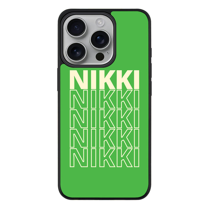 Apple iPhone 16 Pro / Rugged MagSafe Repeated Monogram Phone Case - Stylizedd.com