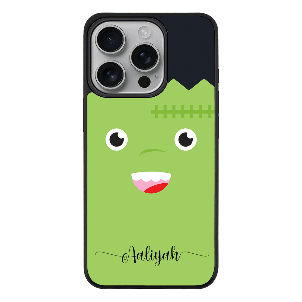 Apple iPhone 16 Pro / Rugged MagSafe Personalized Text Cute Monsters, Phone Case - Stylizedd.com
