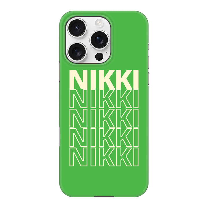 Apple iPhone 16 Pro / Snap MagSafe Repeated Monogram Phone Case - Stylizedd.com