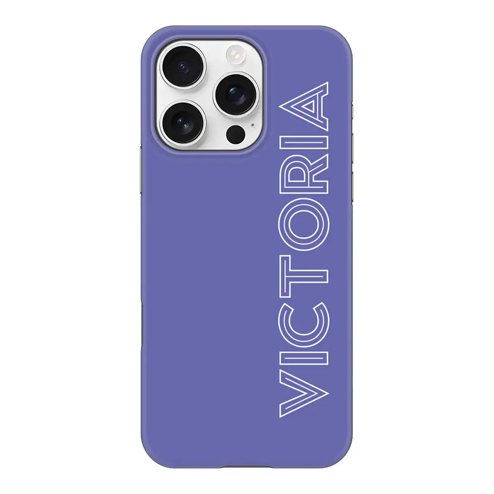 Apple iPhone 16 Pro / Snap Classic Personalized Name, Custom Phone Case - Stylizedd.com