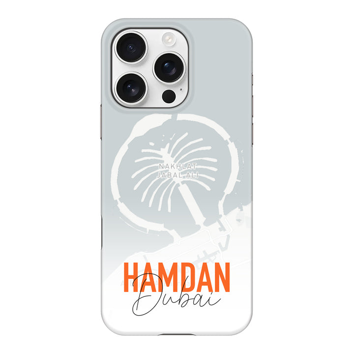 Apple iPhone 16 Pro / Snap MagSafe Personalized Location Map & Name, Phone Case - Stylizedd.com