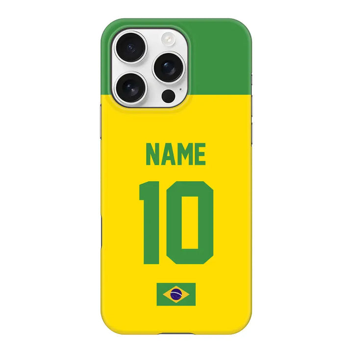 Apple iPhone 16 Pro / Snap Classic Personalized Football Jersey Phone Case Custom Name & Number - Stylizedd.com