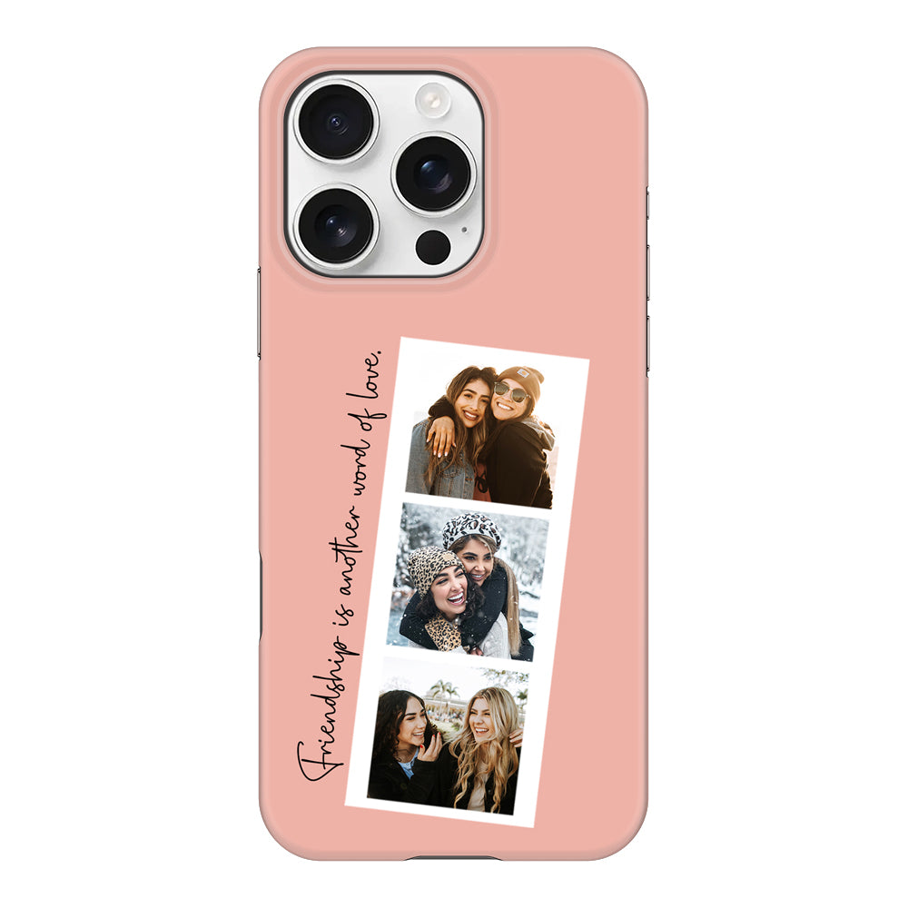 Apple iPhone 16 Pro / Snap MagSafe Custom Photo Strip Polaroid Style, Phone Case - Stylizedd.com