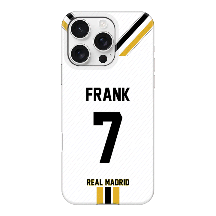 Apple iPhone 16 Pro / Snap MagSafe Personalized Football Clubs Jersey Phone Case Custom Name & Number - Stylizedd.com