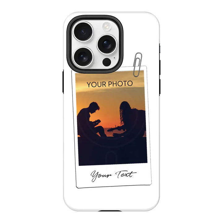 Apple iPhone 16 Pro / Tough MagSafe Polaroid Photo Phone Case - Stylizedd.com