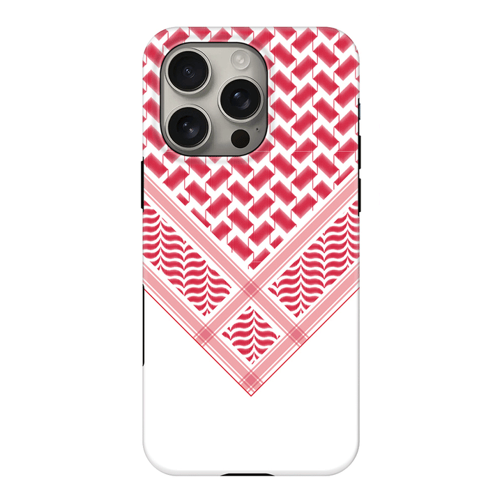 Apple iPhone 16 Pro / Tough MagSafe Custom Arab Shemagh, Phone Case - Stylizedd.com